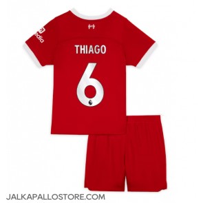 Liverpool Thiago Alcantara #6 Kotipaita Lapsille 2023-24 Lyhythihainen (+ shortsit)